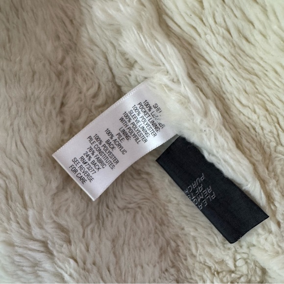 Sonoma Goods for Life 90s Brown Teddy Jacket Shearling Collar Y2K Vintage XL - Picture 6 of 6